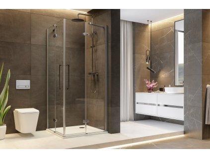 56972 aquatek vip2000 a4 ctvercovy sprchovy kout sirka 90cm oteviraci dvere