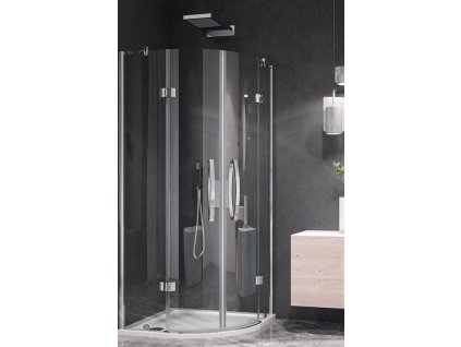 Aquatek Extra S7, štvrťkruhový sprchový kút, šírka 90cm, otváravé dvere 01 titulny