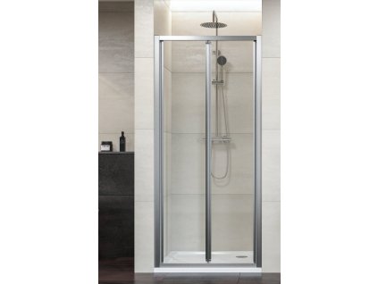 Aquatek Dynamic B6 80, sprchové dveře, šířka 80cm, zalamovací (Farba skla Sklo číre)