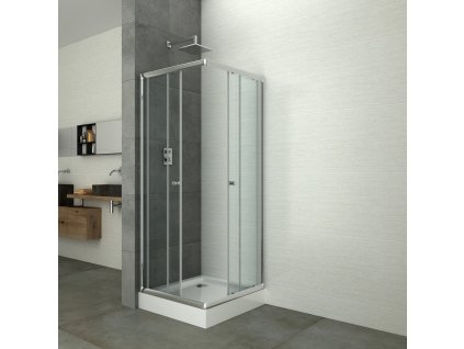 58616 sanotechnik ctvercovy sprchovy kout sirka 80cm posuvne dvere