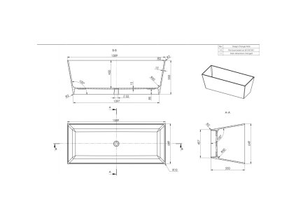 58781 kvstore york volne stojici vana z liteho mramoru 159x55 cm