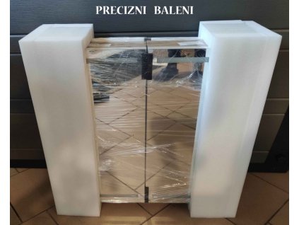 Hapa Design Venedig zrkadlová skrinka 80cm, s LED osvetlením, biela 01