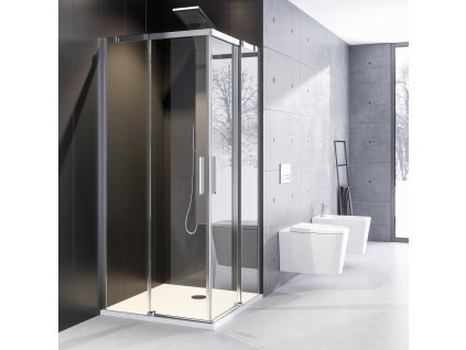 60035 aquatek zeus a4 ctvercovy sprchovy kout sirka 90cm posuvne dvere