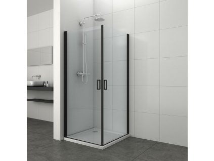 60230 1 sanotechnik soho elite black obdelnikovy sprchovy kout 90x80cm oteviraci dvere