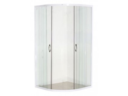 60326 sanotechnik ctvrtkruhovy sprchovy kout sirka 90cm posuvne dvere