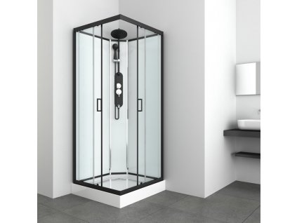 CL51 Sanotechnik QuickLine sprchový box štvorec 90x90x235cm 01 low