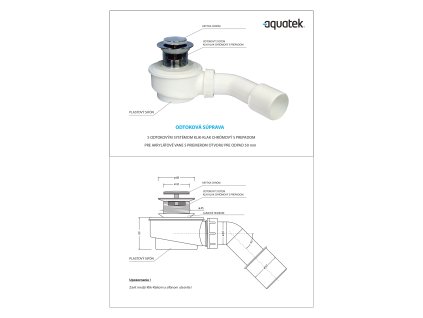 Aquatek Philadelphia volne stojaca vana 1