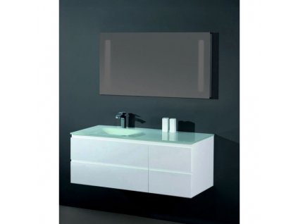 Sanotechnik Cube koupelnový nábytek, 100cm, bílý 02
