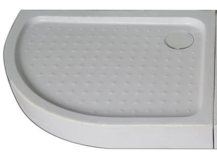 P79R Sanotechnik sprchová vanička, ABS, čtvrtkruh, šířka 70x90cm, pravá, pro sprchový kout T790C 02