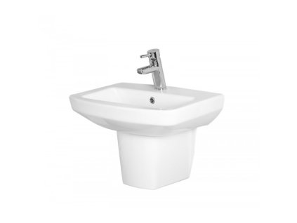 GV210 Sanotechnik Nero umyvadlo keramické závěsné 54,5 x 40,6 x 17 cm technický list