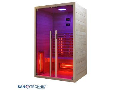 Sanotechnik Ruby 2 infrasauna pro 2 osoby, 120x100cm