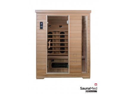 Infrasauna SaunaMed Classic pro 3 osoby ISMC3 1