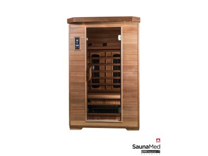 Infrasauna SaunaMed Luxury pro 2 osoby ISMLX2 1