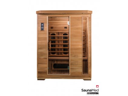 Infrasauna SaunaMed Luxury pro 3 osoby ISMLX3 1