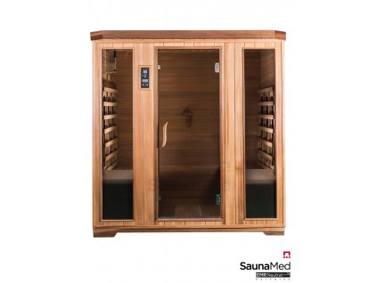 Infrasauna SaunaMed Luxury pro 4 osoby ISMLX4 1