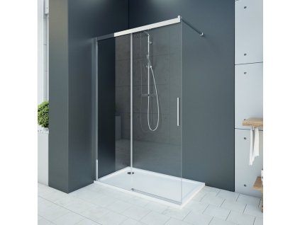 Aquatek Wellness K2, sprchové dvere, šírka 100 14cm, posuvné 01