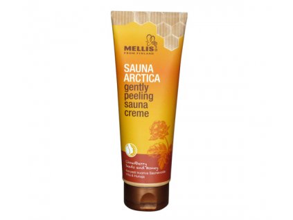 Mellis Sauna Arctica jemny peelingovy krem, moruska a med 125ml