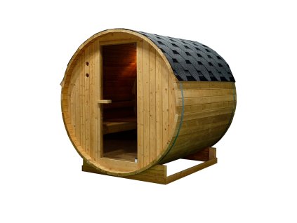 Sanotechnik Tromsö L finská venkovní sudová sauna pro 4 osoby