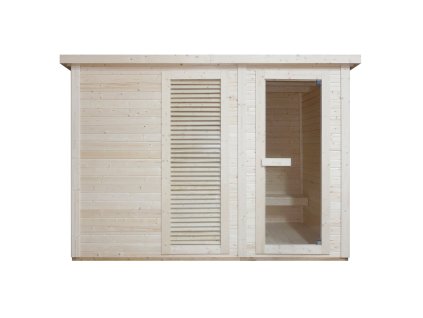 Sanotechnik Vaasa finská venkovní sauna pro 4-5 osob