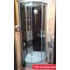 Sanotechnik QuickLine Relax, parní sprchový box čtvrtkruh 90x90x215cm, CS99