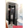 Sanotechnik QuickLine Relax, parní sprchový box čtvrtkruh 90x90x215cm, CS99