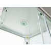 Sanotechnik QuickLine Twist, sprchový box čtverec 80x80x215cm, CL05