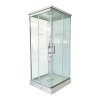 Sanotechnik QuickLine Twist, sprchový box čtverec 90x90x215cm, CL06