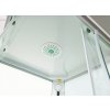 Sanotechnik QuickLine Twist, sprchový box čtverec 90x90x215cm, CL06