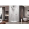 Aquatek Crystal S3, štvrťkruhový sprchový kút, šírka 90cm, otváravé dvere 01