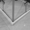 Aquatek Crystal A4, štvorcový sprchový kút, šírka 90cm, otváravé dvere 07