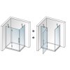 Aquatek Better R43 & R53, obdĺžnikový sprchový kút, otváravé dvere 09