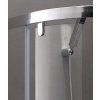 48929 3 aquatek master s7 90 stvrtkruhovy sprchovy kut sirka 90cm otvarave dvere farba nastenneho profilo chromovy profil farba skla sklo cire