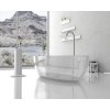 58856 1 bath italia clear round pryskyricova volne stojici vana 168 84 cm