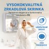 Hapa Design Venedig zrkadlová skrinka 60 120cm, s LED osvetlením, biela foto 01