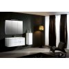 Hapa Design Vienna hliníková zrcadlová skříňka 100cm, bílá, s LED osvětlením