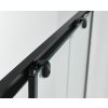 60218 3 sanotechnik soho elite black sprchove dvere sirka 100cm posuvne