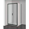 60248 3 sanotechnik soho elite black obdelnikovy sprchovy kout 120x90cm posuvne dvere fix