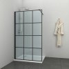 60254 1 sanotechnik soho elite black sprchova zastena walk in sirka 100cm