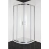 60287 2 sanotechnik soho elite chrome ctvrtkruhovy sprchovy kout sirka 80cm posuvne dvere