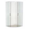 60326 sanotechnik ctvrtkruhovy sprchovy kout sirka 90cm posuvne dvere