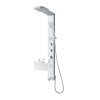 DG9041 Sanotechnik Ibiza biely sprchový panel 01 low