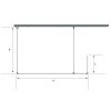 31661 3 Sanotechnik Sanoflex Wide I sprchová zástěna 120x80cm