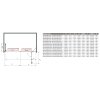 Sanotechnik Sanoflex Symphony+Duet sprchová zástěna, otevírací + zalamovací dveře, šířka 160-220cm (Rozmeěr 90cm, Spůsob otevírání otevírací dveře)