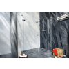 Sanotechnik Sanoflex Symphony+Brava sprchová zástěna, 2x otvíravé dveře, šířka 150-220cm (Rozmer 90cm)