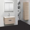 Sanotechnik Rave koupelnový nábytek, 70cm, karmen (Koupelnový nábytek + boční skřínka)