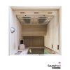 Infrasauna SaunaMed Classic pro 1 osobu ISMC1 3