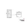 Infrasauna SaunaMed Classic pro 1 osobu ISMC1 4