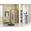 Aquatek Jaguar R14, obdĺžnikový sprchový kút, 100x80cm, otváravé dvere black 02