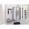 Aquatek Jaguar R14, obdĺžnikový sprchový kút, 100x80cm, otváravé dvere black 03