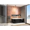 Aquatek Philadelphia Black akrylátová volně stojící vana 170x80 cm